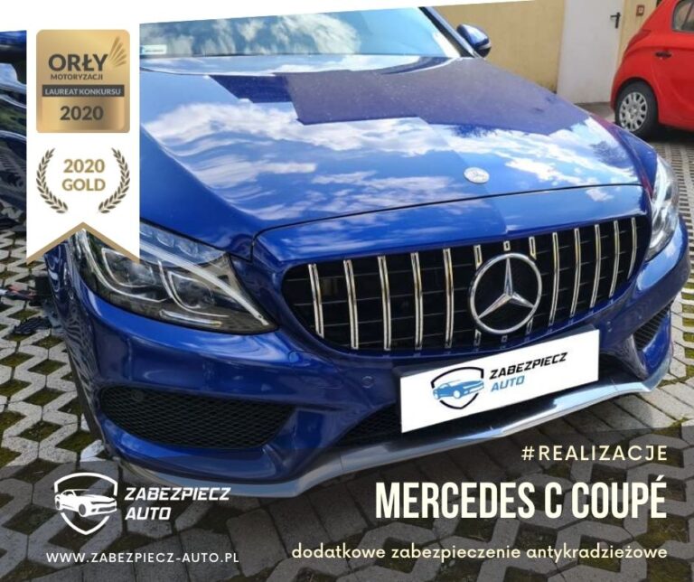 Mercedes C Coupé - Dodatkowe Zabezpieczenie Antykradzieżowe