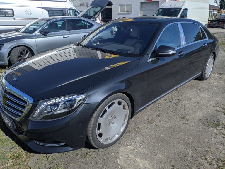 Mercedes S klasa W222 zabezpieczenie antykradzieżowe