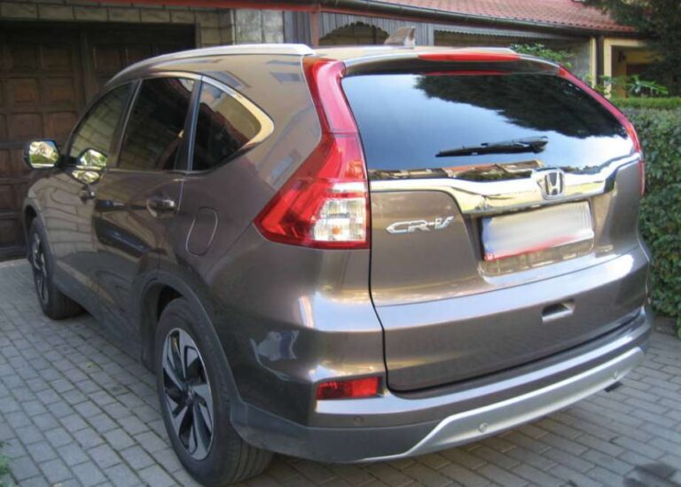 Honda CRV Dodatkowe Zabezpieczenie Antykradzieżowe Samochodu