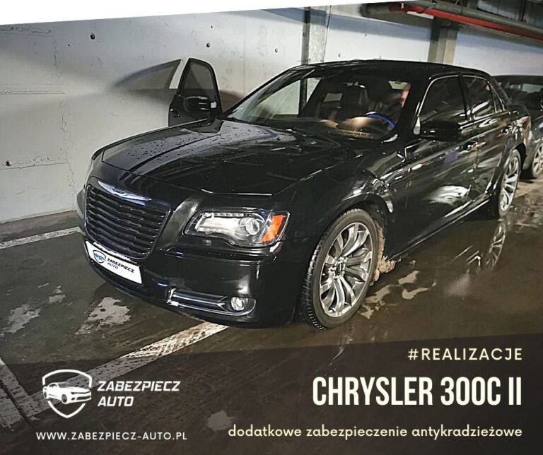 chrysler 300 c - dodatkowe zabezpieczenie antykradzieżowe