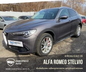 Alfa Romeo Stelvio - zabezpieczenie antykradzieżowe
