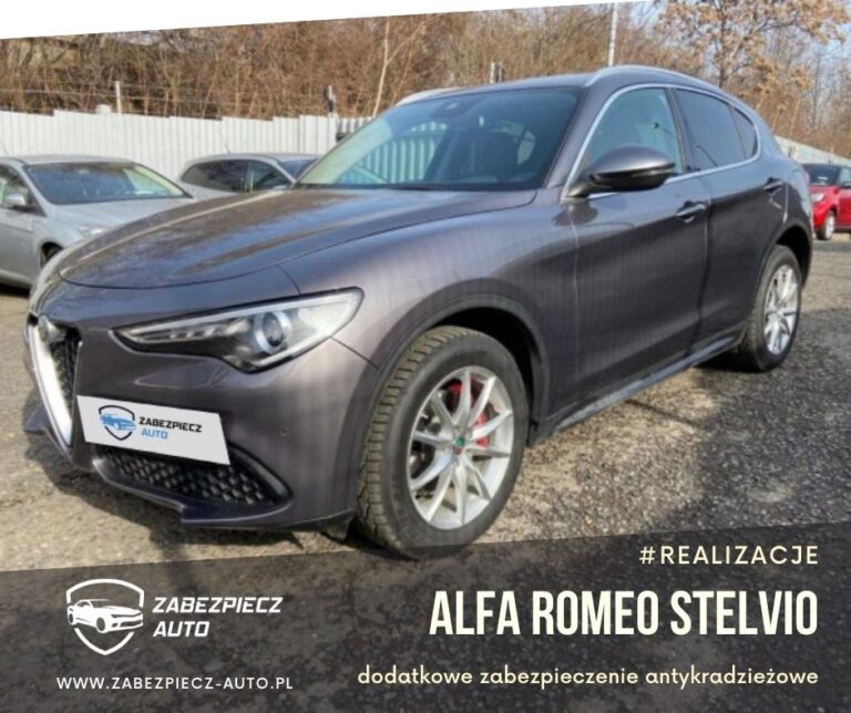 Alfa Romeo Stelvio - zabezpieczenie antykradzieżowe