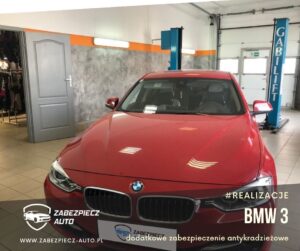 BMW 3 - dodatkowe zabezpieczenie antykradzieżowe