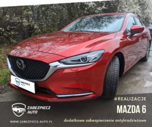 Mazda 6 - Dodatkowe Zabezpieczenie Antykradzieżowe