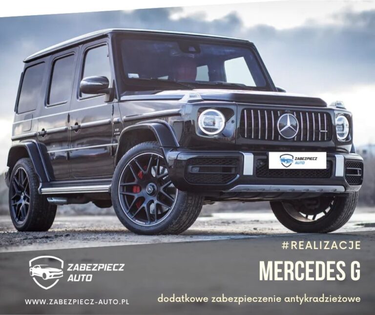 Mercedes Klasa G - Dodatkowe Zabezpieczenie Antykradzieżowe