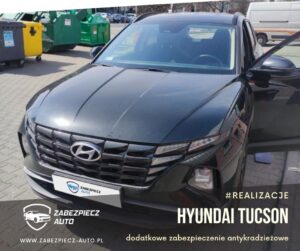 Hyundai Tucson - Dodatkowe zabezpieczenie Antykradzieżowe
