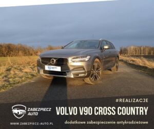 Volvo V90 - Dodatkowe Zabezpieczenie Antykradzieżowe