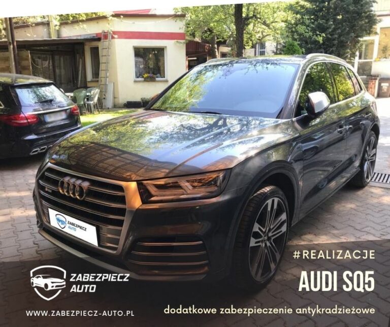 Audi SQ5 - Dodatkowe Zabezpieczenie Antykradzieżowe