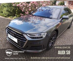 Audi S8 - Dodatkowe Zabezpieczenie Antykradzieżowe