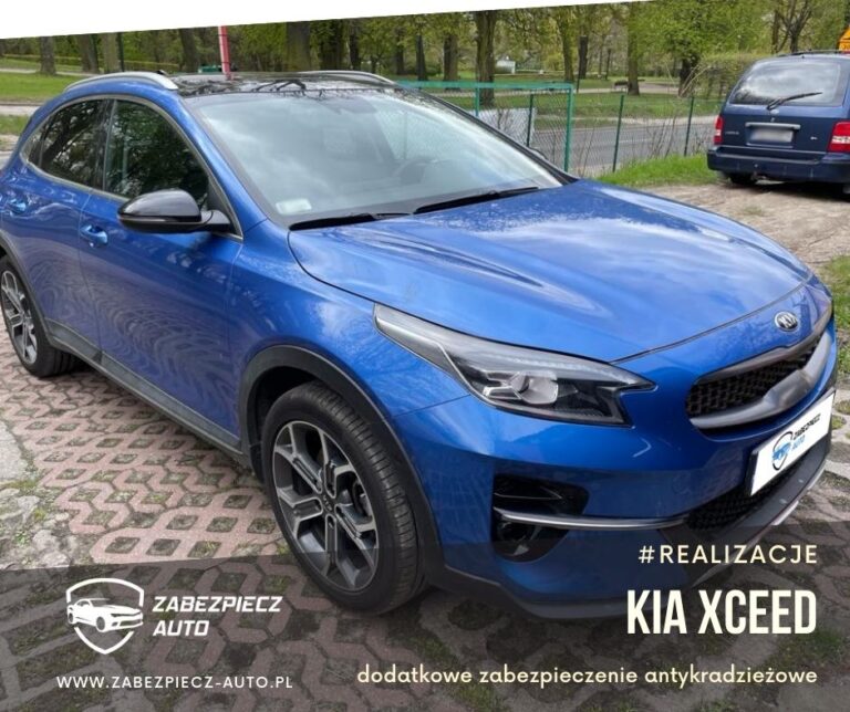 Kia Xceed - Dodatkowe Zabezpieczenie Antykradzieżowe