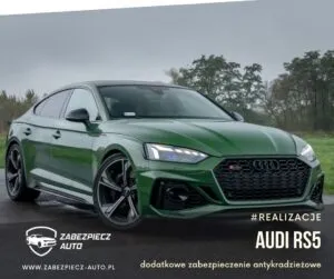 Audi RS5 - Dodatkowe Zabezpieczenie Antykradzieżowe