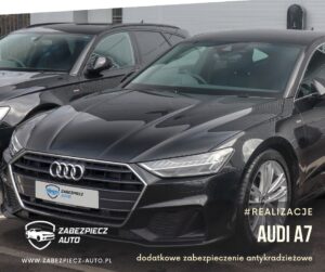 Audi A7 - Dodatkowe Zabezpieczenie Antykradzieżowe