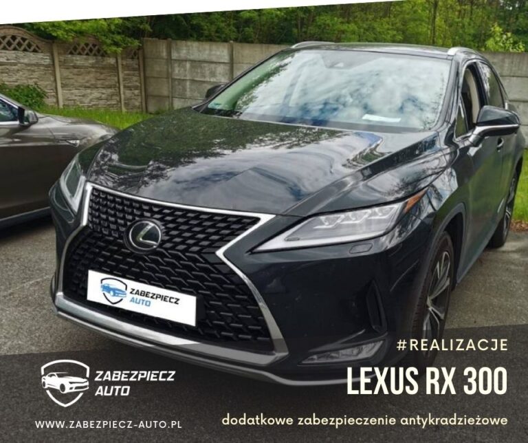 Lexus RX 300 - Dodatkowe Zabezpieczenie CanLock