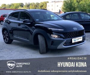 Hyundai Kona - Dodatkowe Zabezpieczenie Antykradzieżowe