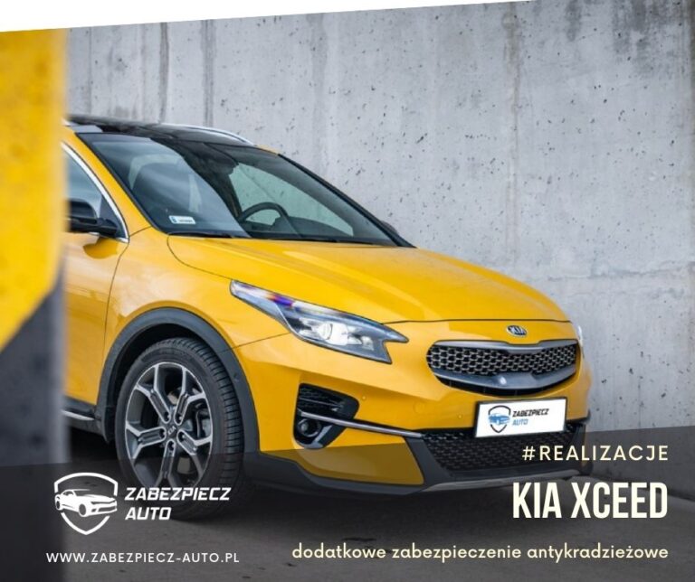 Kia XCeed - Dodatkowe Zabezpieczenie CanLock