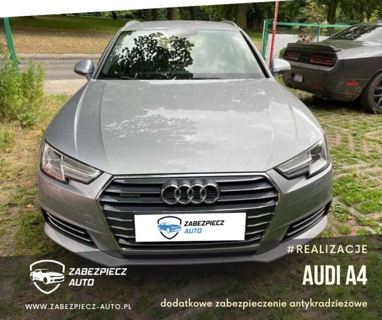 Audi A4 - Dodatkowe Zabezpieczenie Antykradzieżowe CanLock