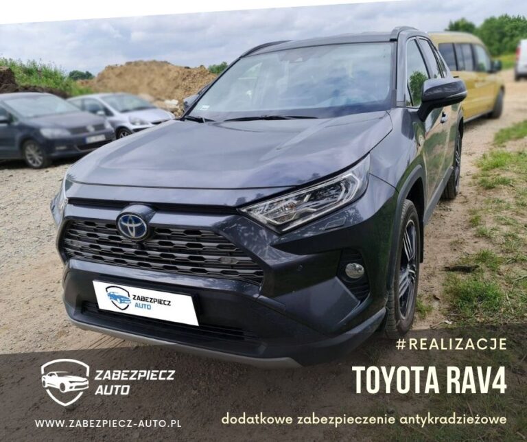 Toyota Rav4 - Dodatkowe Zabezpieczenie CanLock