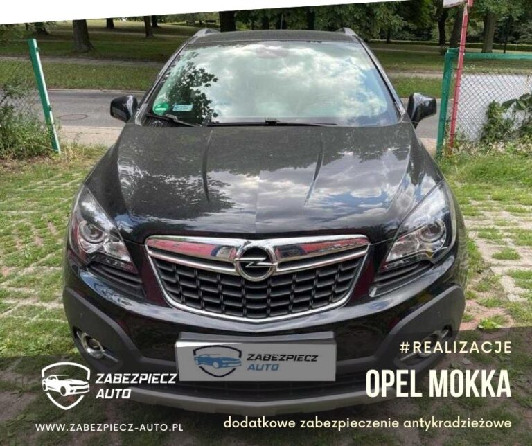 opel Mokka - dodatkowe zabezpieczenie antykradzieżowe Canlock