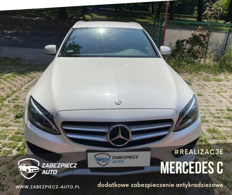 Mercedes C - Dodatkowe Zabezpieczenie CanLock