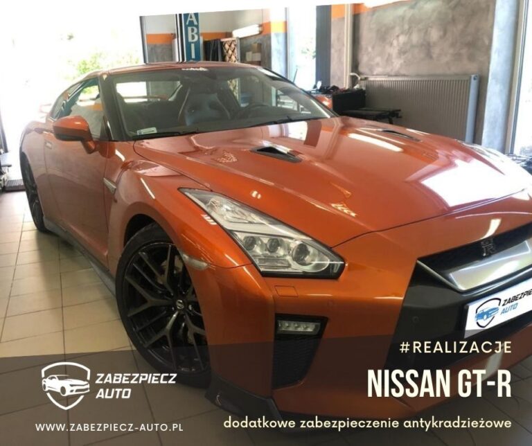 Nissan GT-R - dodatkowe zabezpieczenie CanLock