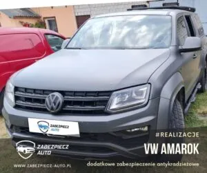 VW Amarok - Dodatkowe Zabezpieczenie Antykradzieżowe