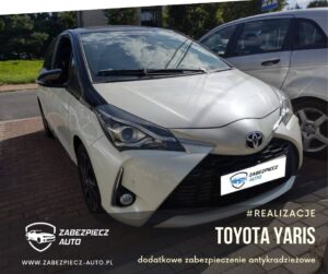 Toyota Yaris - Dodatkowe Zabezpieczenie Antykradzieżowe