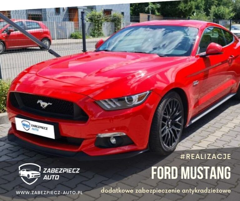 Ford Mustang - Dodatkowe Zabezpieczenie Antykradzieżowe CanLock