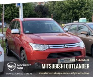 Mitsubishi Outlander - Dodatkowe Zabezpieczenie Antykradzieżowe CanLock