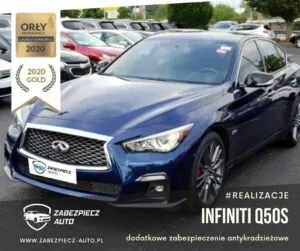 Infiniti Q50S - Dodatkowe Zabezpieczenie Antykradzieżowe CanLock