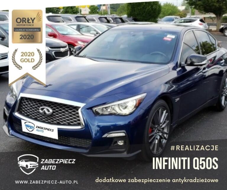 Infiniti Q50S - Dodatkowe Zabezpieczenie Antykradzieżowe CanLock