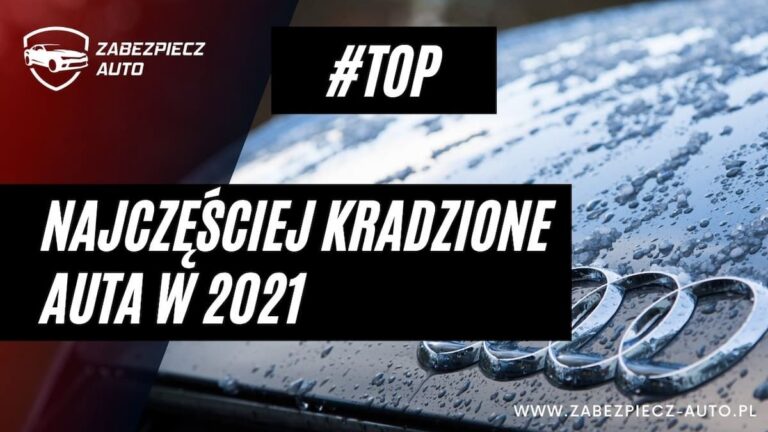 Najczęściej kradzione marki