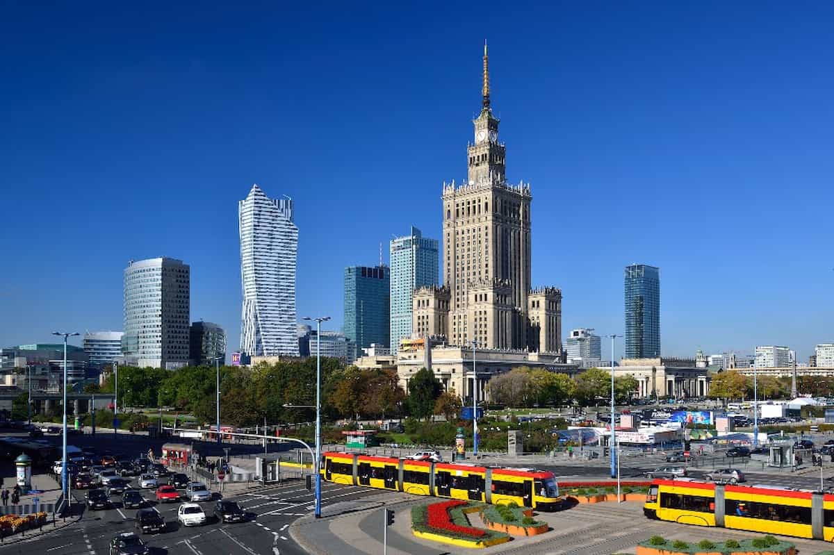 Centrum Warszawy fot.pzstudio.pl