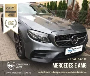 Mercedes E AMG - Dodatkowe Zabezpieczenie Antykradzieżowe