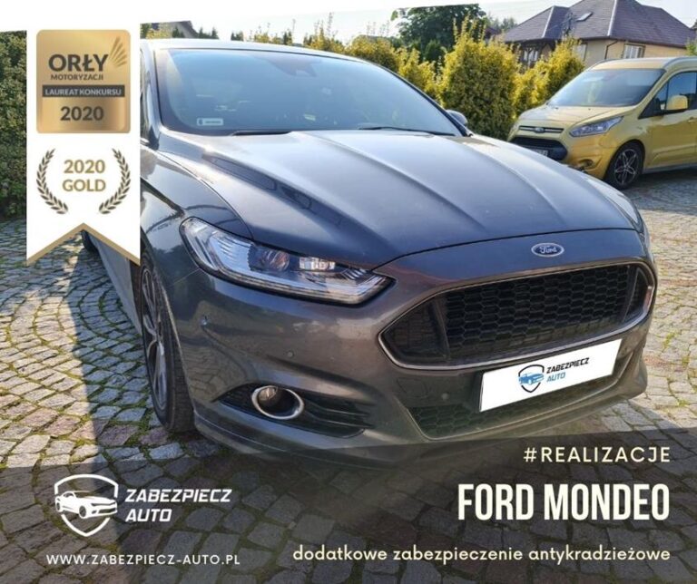 Ford Mondeo - Dodatkowe Zabezpieczenie Antykradzieżowe CanLock