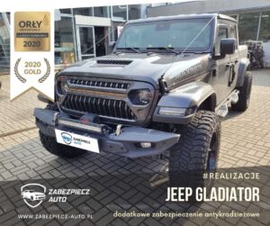 Jeep Gladiator - Dodatkowe Zabezpieczenie Antykradzieżowe