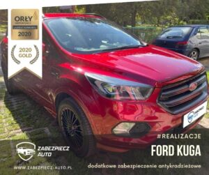Ford Kuga - Dodatkowe Zabezpieczenie Antykradzieżowe
