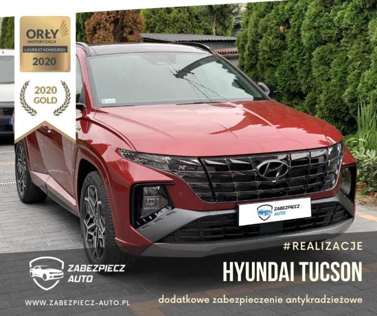 Hyundai Tucson - Dodatkowe Zabezpieczenie Antykradzieżowe CanLock