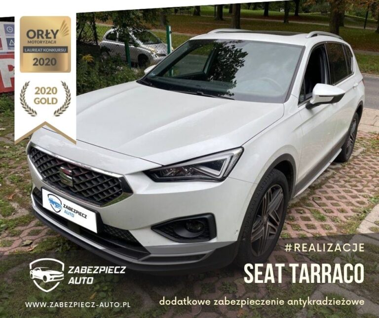 Seat Tarraco - Dodatkowe Zabezpieczenie Antykradzieżowe