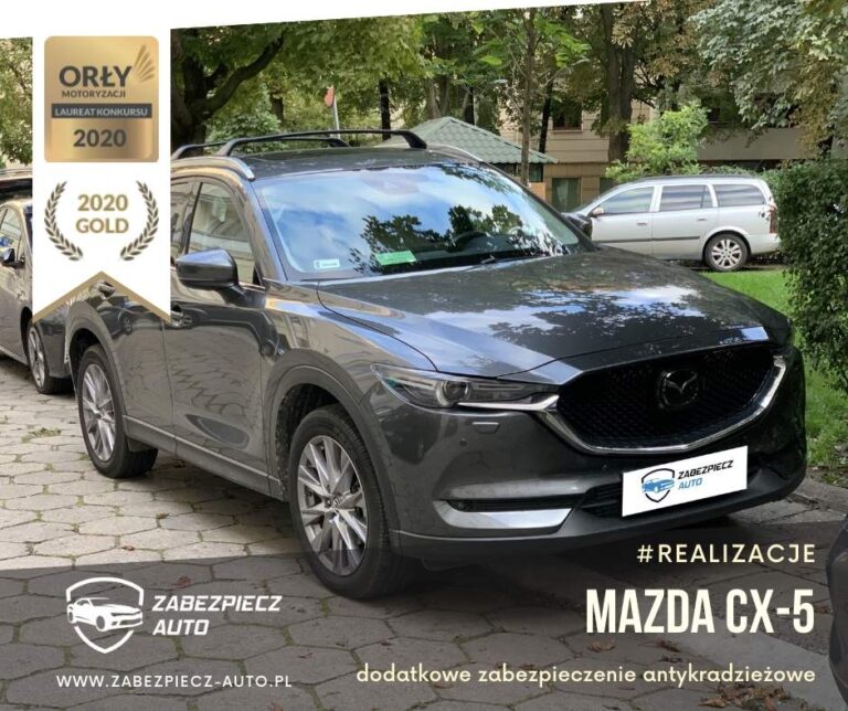 Mazda CX-5 - Dodatkowe Zabezpieczenie Antykradzieżowe CanLock