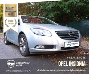 Opel Insignia - Dodatkowe Zabezpieczenie Antykradzieżowe