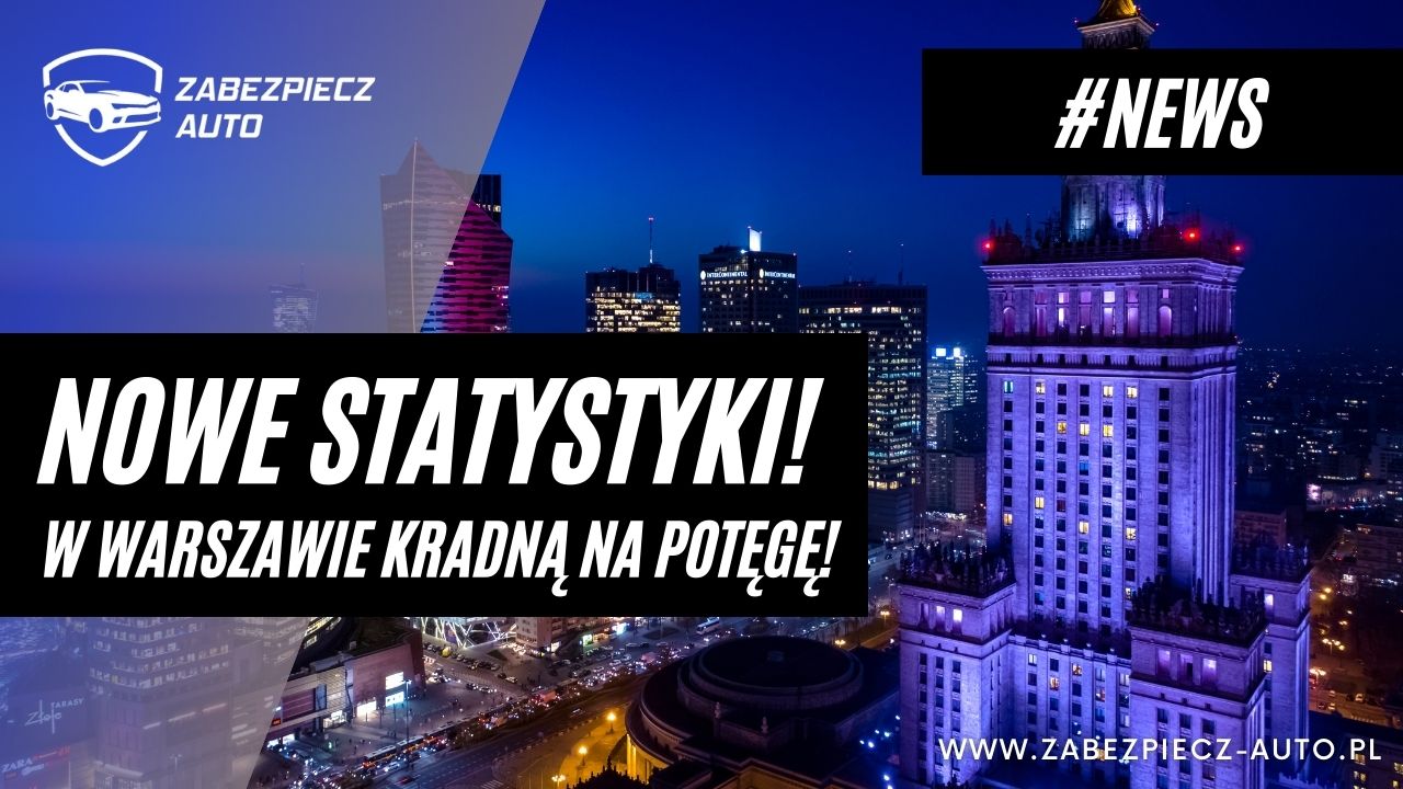 Kradzieże aut w Warszawie 2021