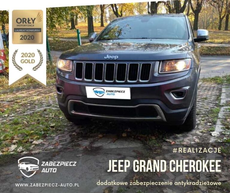 Jeep Grand Cherokee - Dodatkowe Zabezpieczenie Antykradzieżowe CanLock