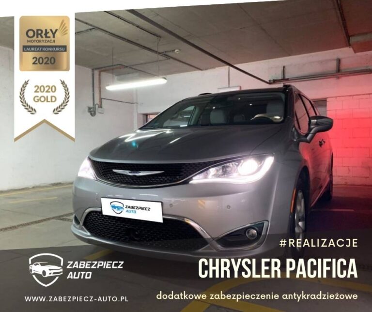 Chrysler Pacifica - Dodatkowe Zabezpieczenie Antykradzieżowe CanLock