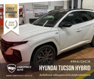 Hyundai Tucson Hybrid - dodatkowe zabezpieczenie antykradzieżowe CanLock