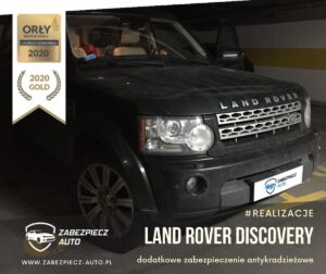 Land Rover Discovery - zabezpieczenie antykradzieżowe CanLock