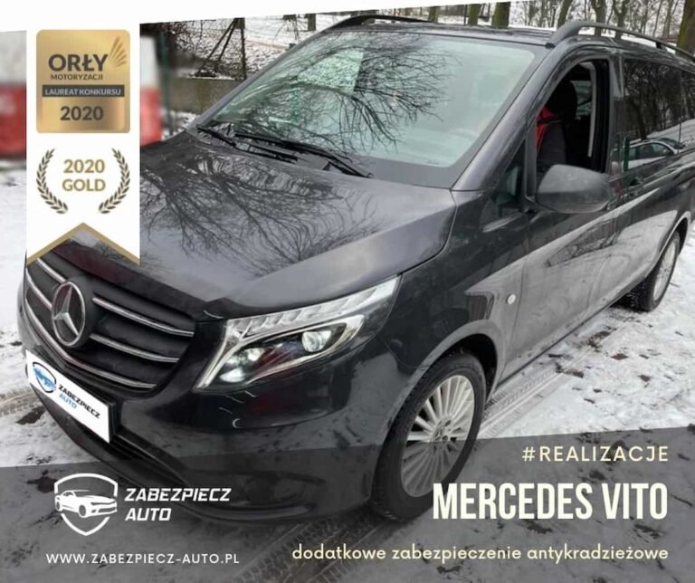 Mercedes Vito - Zabezpieczenie Antykradzieżowe CanLock