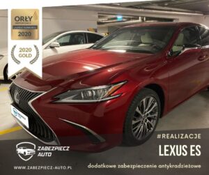 Lexus ES - dodatkowe zabezpieczenie antykradzieżowe CanLock