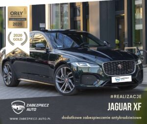 Jaguar XF - zabezpieczenie antykradzieżowe CanLock