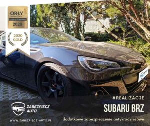 Subaru BRZ - dodatkowe zabezpieczenie antykradzieżowe CanLock