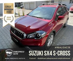 Suzuki SX4 S-cross - zabezpieczenie antykradzieżowe CanLock